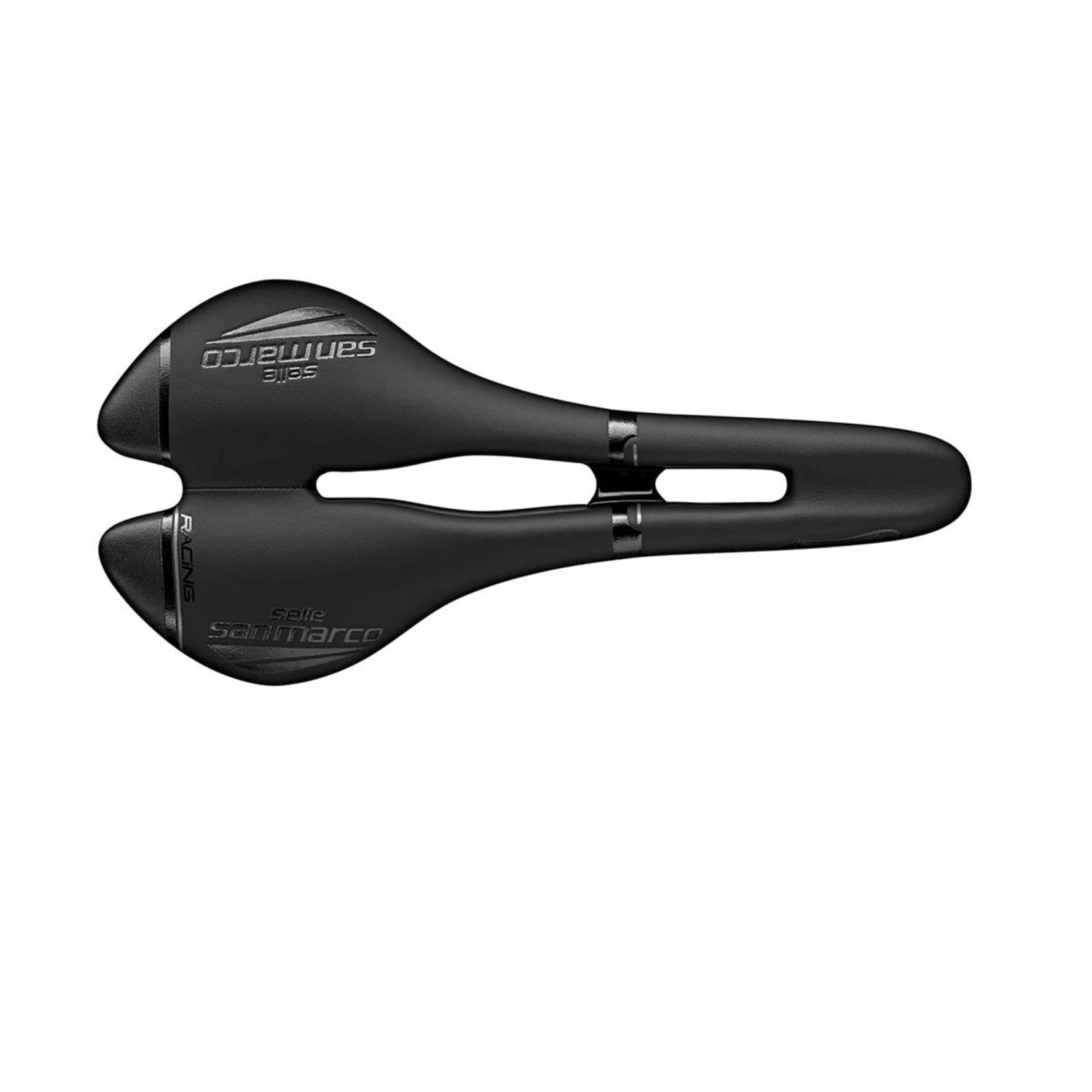 Selle San Marco Aspide Open-Fit Racing Saddle - White/Black/Red 2 Selle San Marco Aspide Open-Fit Racing Saddle - White/Black/Red - Image 2