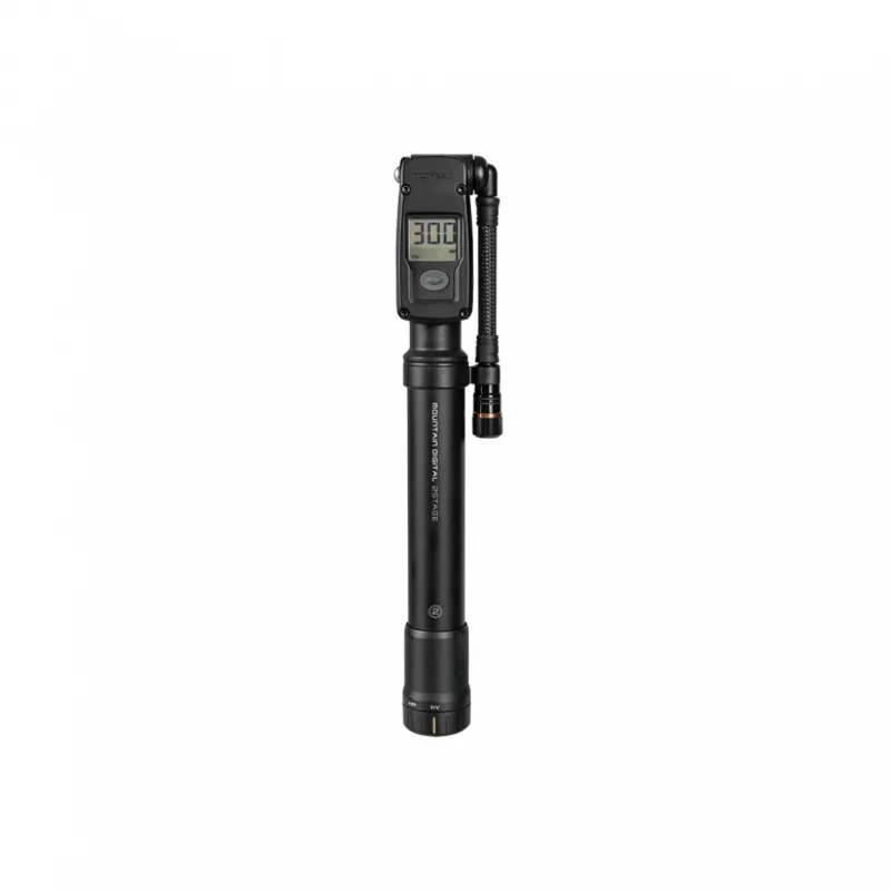 Topeak Mountain Digital 2stage MTB Shock/Tyre Pump - Black 5 Topeak Mountain Digital 2stage MTB Shock/Tyre Pump - Black - Image 5