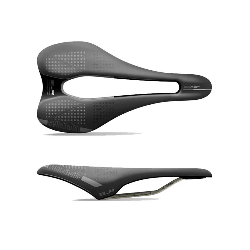 Selle Italia SLR Boost TI316 Superflow Saddle - Black 1 Selle Italia SLR Boost TI316 Superflow Saddle - Black