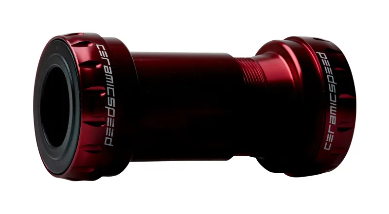CeramicSpeed BB30 Shimano Road Coated Bottom Bracket - Red 1 CeramicSpeed BB30 Shimano Road Coated Bottom Bracket - Red
