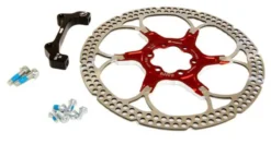Formula Hardware Kit 2 Piece Rotor I.S. - Red - Front 203mm