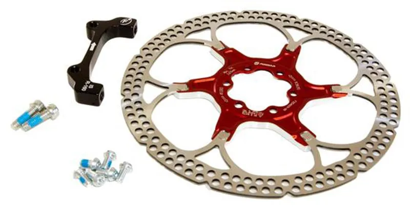 Formula Hardware Kit 2 Piece Rotor I.S. - Red - Front 160mm 1 Formula Hardware Kit 2 Piece Rotor I.S. - Red - Front 160mm