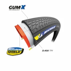 Michelin Power Adventure Gravel Tyre - 700 X 30c - Black -Shimano Store 2 1308