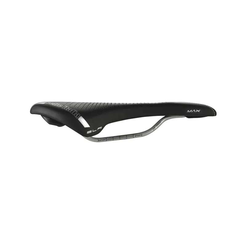 Selle Italia Max SlLR Gel TI316 Superflow L3 Saddle - Black 2 Selle Italia Max SlLR Gel TI316 Superflow L3 Saddle - Black - Image 2