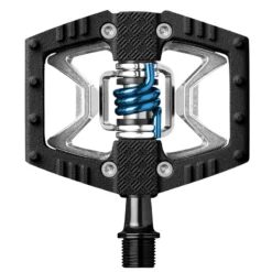 Crankbrothers Crank Brothers Double Shot 2 Clipless MTB Pedals - 9/16 Inch -Shimano Store 2018 double shot 2 black silver flat 960x960