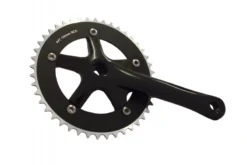 SystemEx Track Single-Speed Chainset 170mm / 44T - Black