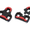 Giant Pedal Cleats 9 Degrees Float Look System Compatible - Black/Red