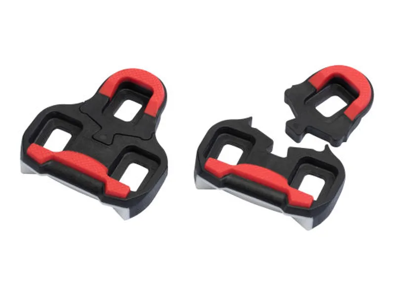 Giant Pedal Cleats 9 Degrees Float Look System Compatible - Black/Red 1 Giant Pedal Cleats 9 Degrees Float Look System Compatible - Black/Red