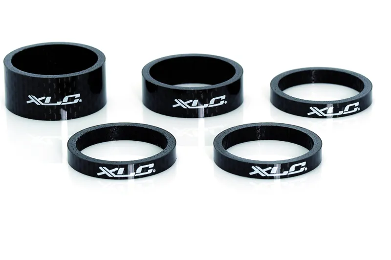 XLC 11/8 Carbon Spacers Set - 5 Pcs 1 XLC 11/8 Carbon Spacers Set - 5 Pcs