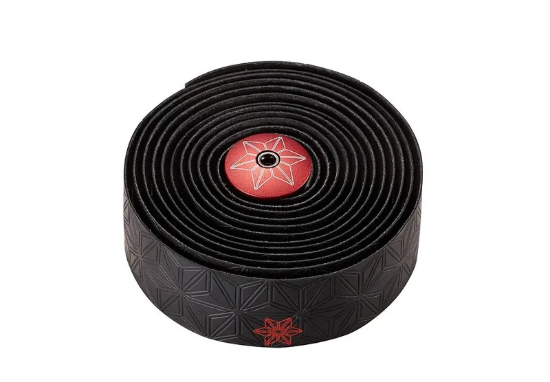 Supacaz Super Sticky Kush Galaxy Bar Tape - Yellow Print/Black 2 Supacaz Super Sticky Kush Galaxy Bar Tape - Yellow Print/Black - Image 2