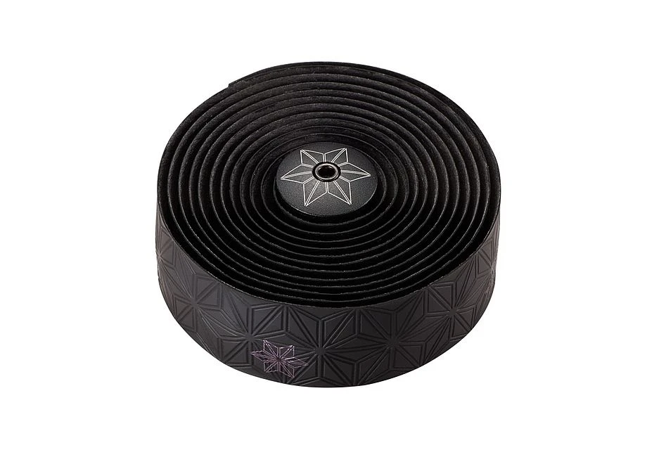 Supacaz Super Sticky Kush Galaxy Bar Tape - Yellow Print/Black 3 Supacaz Super Sticky Kush Galaxy Bar Tape - Yellow Print/Black - Image 3