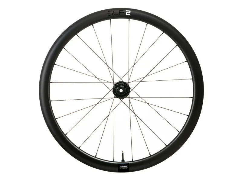 Giant SLR 2 42 Disc Carbon Front Road Wheel - Black 2 Giant SLR 2 42 Disc Carbon Front Road Wheel - Black - Image 2