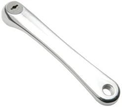 Raleigh Left Hand Crank Arm - Silver - 175mm Diamond Taper