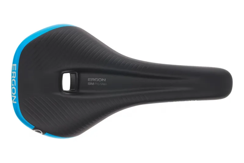 Ergon SM Pro Saddle - Black/Blue 2 Ergon SM Pro Saddle - Black/Blue - Image 2