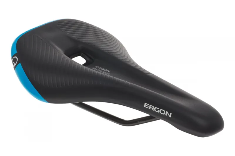 Ergon SM Pro Saddle - Black/Blue 5 Ergon SM Pro Saddle - Black/Blue - Image 5
