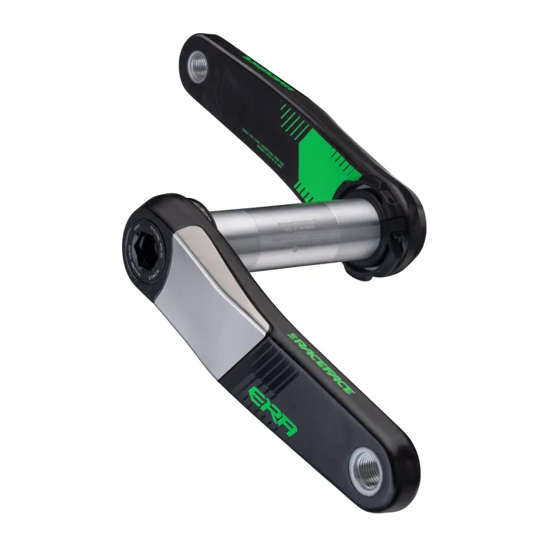 Race Face Era 136mm Cranks Arms Only - Black/Green 2 Race Face Era 136mm Cranks Arms Only - Black/Green - Image 2
