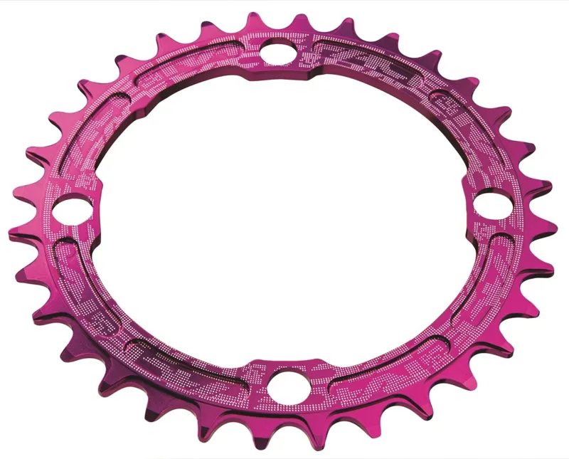 Race Face Narrow/Wide Single Chainring - Purple - 104 X 36. 1 Race Face Narrow/Wide Single Chainring - Purple - 104 X 36.