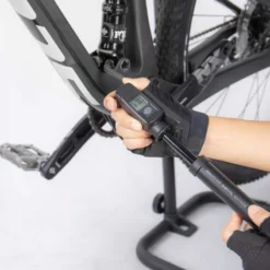 Topeak Mountain Digital 2stage MTB Shock/Tyre Pump - Black