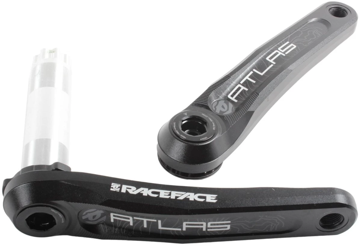 Race Face Atlas Cinch Cranks Arms Only - Green 7 Race Face Atlas Cinch Cranks Arms Only - Green - Image 7