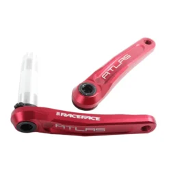 Race Face Atlas Cinch Cranks Arms Only - Red -Shimano Store 93987red1