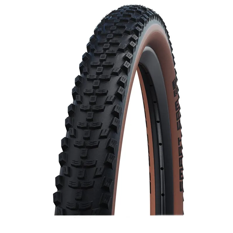 Schwalbe Smart Sam Perf DD RaceGuard Fold 29 X 2.60 MTB Tyre - Bronze 1 Schwalbe Smart Sam Perf DD RaceGuard Fold 29 X 2.60 MTB Tyre - Bronze