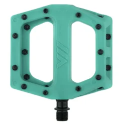 DMR V11 Composite Flat MTB Pedals - Turquoise -Shimano Store DMR V11 TB