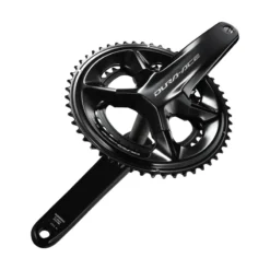 Shimano FC-9200 Dura Ace 12 Speed Road Double Chainset - Black -Shimano Store FCR9200BLK3