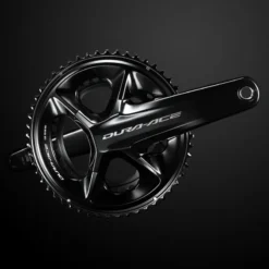 Shimano FC-9200 Dura Ace 12 Speed Road Double Chainset - Black -Shimano Store FCR9200BLK5