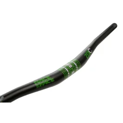 Race Face SIXC 3/4 Riser MTB Handlebar - 31.8x785mm - Carbon/Green -Shimano Store HB12SXCL3431 8W362