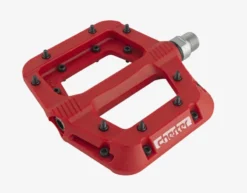 Race Face Chester Flat MTB Pedals - Green -Shimano Store PD20CHERED 1 3