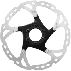 Shimano RT76 XT 6-Bolt Disc Rotor - Silver - 203 Mm