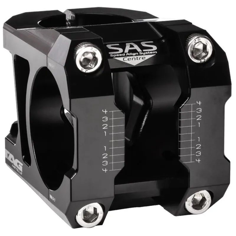 TAG Metals T1 Aluminium MTB Stem - Black 2 TAG Metals T1 Aluminium MTB Stem - Black - Image 2