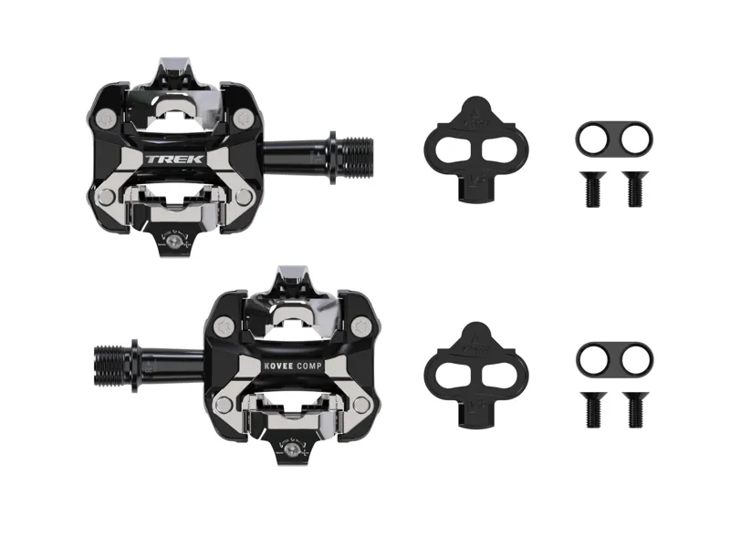 Trek Kovee Comp Clipless MTB Pedals - 9/16 - Black 1 Trek Kovee Comp Clipless MTB Pedals - 9/16 - Black