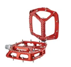 Hope F22 Flat MTB Pedals - Silver 10 Hope F22 Flat MTB Pedals - Silver -Shimano Store f22 pair red 1