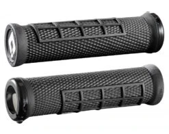 ODI Elite Flow MTB Lock-On Grips - 130mm - Grey 9 ODI Elite Flow MTB Lock-On Grips - 130mm - Grey -Shimano Store flow grip web black 1 1