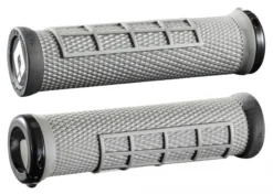 ODI Elite Flow MTB Lock-On Grips - 130mm - Grey 13 ODI Elite Flow MTB Lock-On Grips - 130mm - Grey -Shimano Store flow grip web grey 1 1