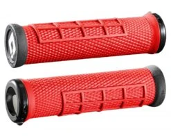 ODI Elite Flow MTB Lock-On Grips - 130mm - Grey 12 ODI Elite Flow MTB Lock-On Grips - 130mm - Grey -Shimano Store flow grip web red 1
