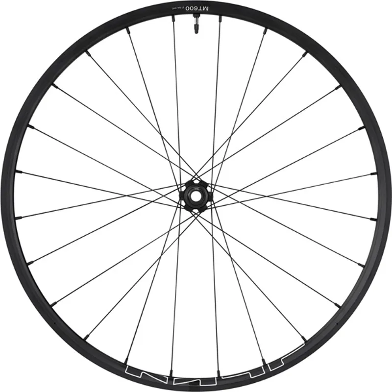 Shimano WH-MT600 TR Clincher E-thru Center-lock Disc 29er Front Wheel 1 Shimano WH-MT600 TR Clincher E-thru Center-lock Disc 29er Front Wheel