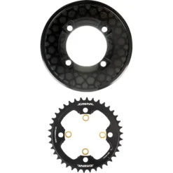 Shimano Saint CR81 Chainring And Bash Guard Set Without Fixing Bolts