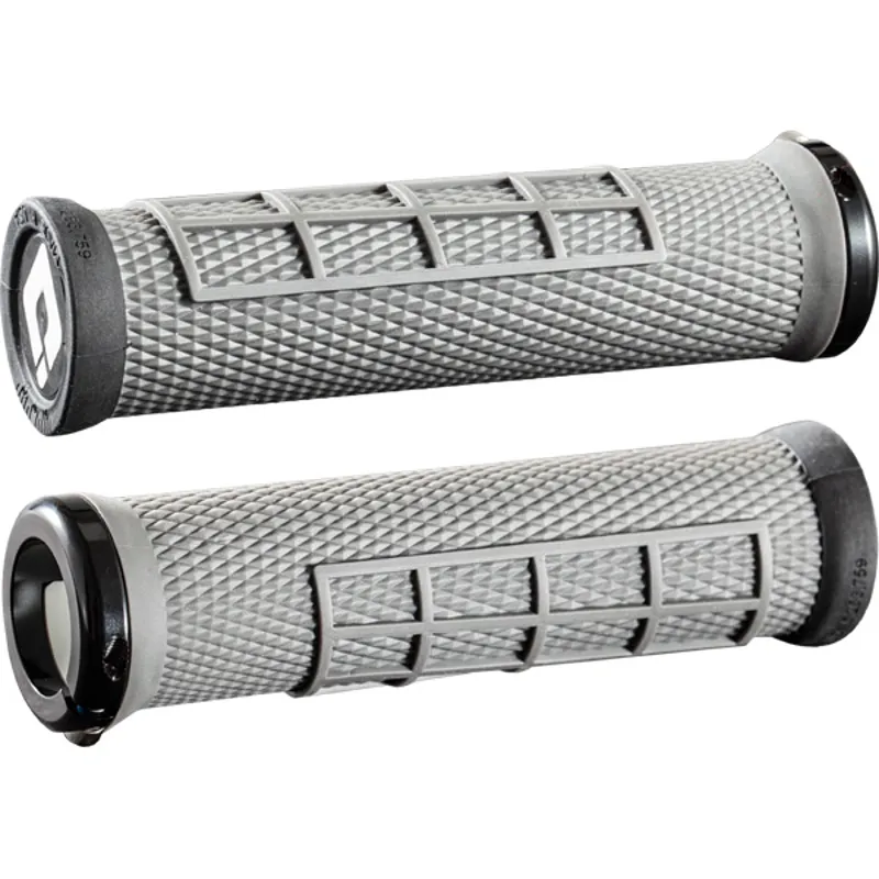 ODI Elite Flow MTB Lock-On Grips - 130mm - Grey 4 ODI Elite Flow MTB Lock-On Grips - 130mm - Grey - Image 4
