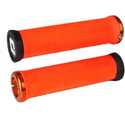 ODI Elite Motion MTB Lock-On Grips - 130mm - Orange -Shimano Store odem1130o