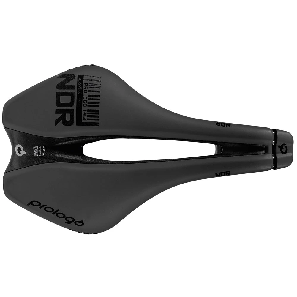 Prologo Dimension NDR Tirox 143 Road Saddle - White 3 Prologo Dimension NDR Tirox 143 Road Saddle - White - Image 3