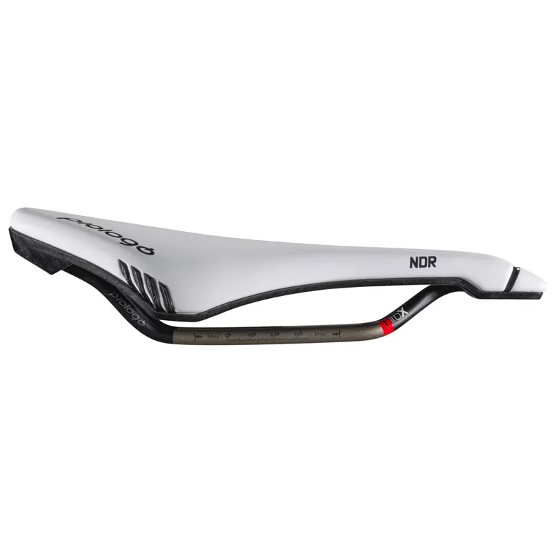 Prologo Dimension NDR Tirox 143 Road Saddle - White 1 Prologo Dimension NDR Tirox 143 Road Saddle - White