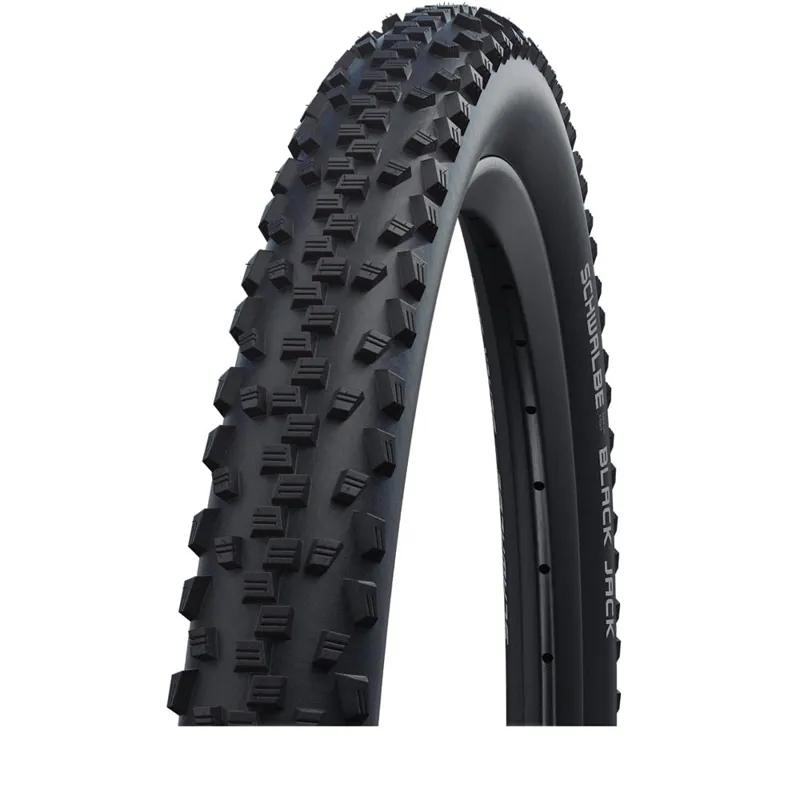 Schwalbe Black Jack K-Guard Kids 24 Inch Tyre - Black 1 Schwalbe Black Jack K-Guard Kids 24 Inch Tyre - Black