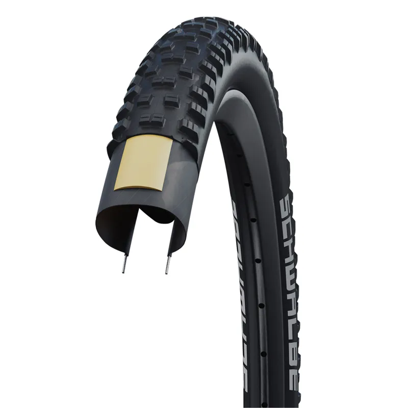 Schwalbe Tough Tom K- Guard 27.5 Inch MTB Tyre - Black 1 Schwalbe Tough Tom K- Guard 27.5 Inch MTB Tyre - Black