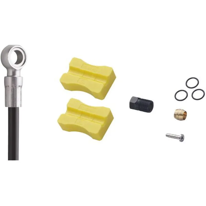 Shimano SM-BH90-JK Straight Connection Front Hose - 1000mm - Black 1 Shimano SM-BH90-JK Straight Connection Front Hose - 1000mm - Black