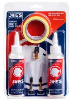 Joes No Flats Tubeless Ready Kit - Super Sealant - 48 Mm Valve | 21 Mm