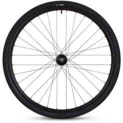 M Part Hybrid Disc Front Wheel/Tyre Bundle Black 700c 100mm QR -Shimano Store wlc2916b1 01